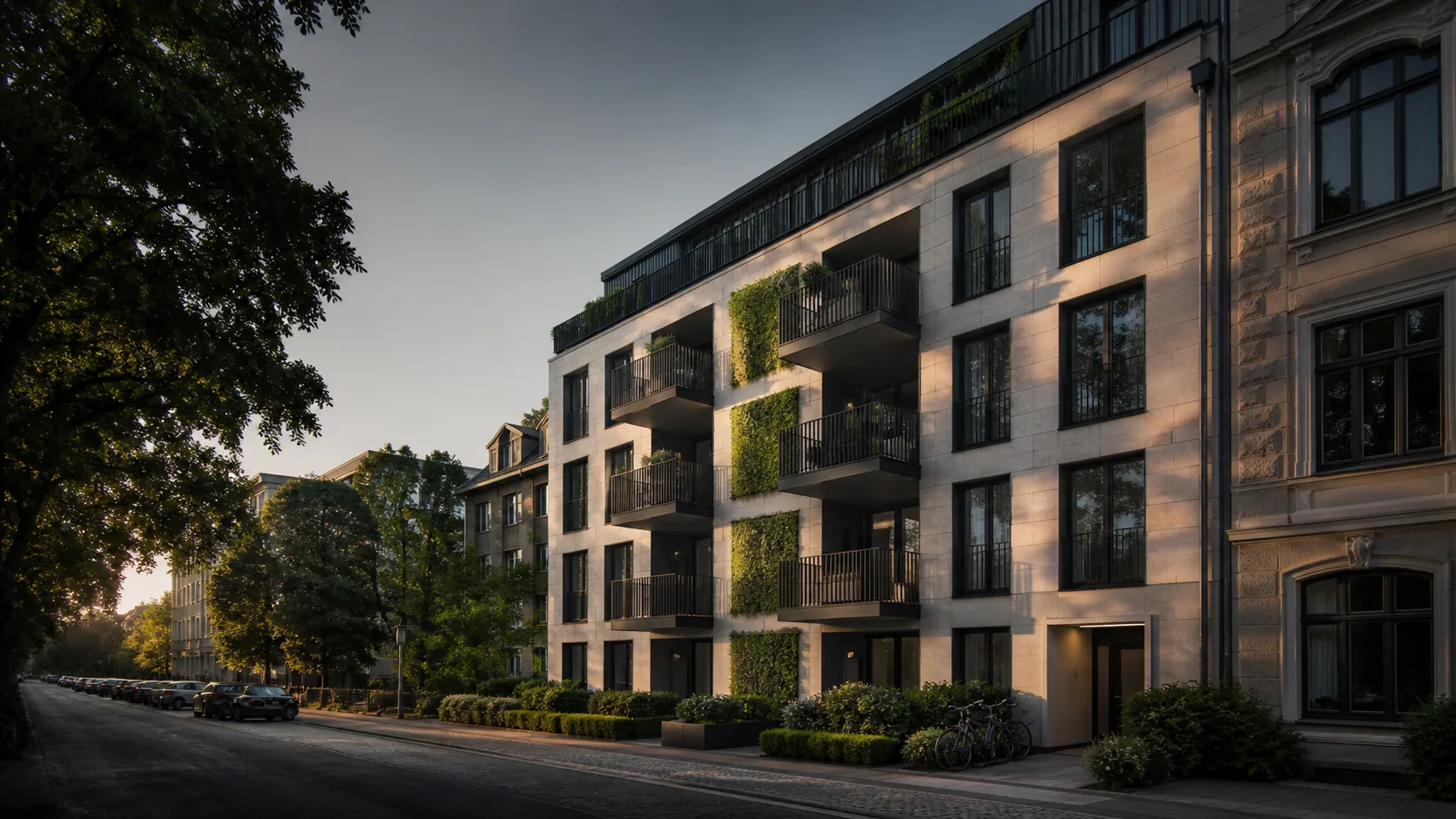 Mehrfamilienhaus als Gegenstand eines vollständigen Investment Reports